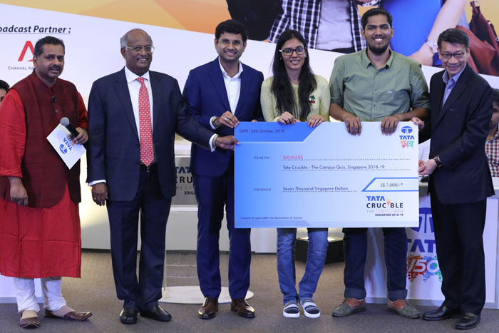 Tata Crucible Campus Quiz Singapore Gallery 2018-2019 Gallery 2018-2019 - Tata Crucible Campus Quiz Singapore